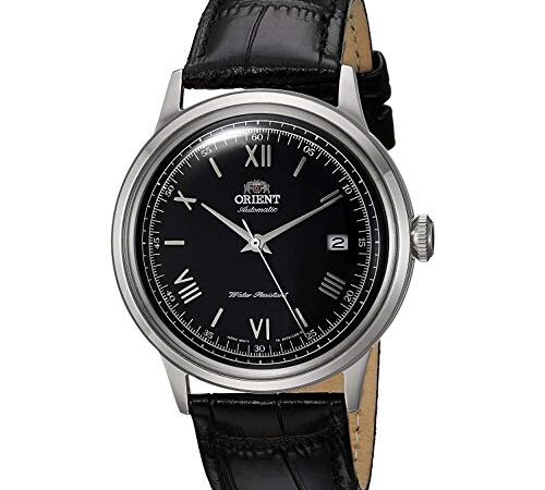 Orient Reloj Analógico para Unisex Adultos de Automático con Correa en Cuero FAC0000AB0