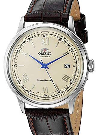 Orient Reloj Analógico para Unisex Adultos de Automático con Correa en Cuero FAC00009N0