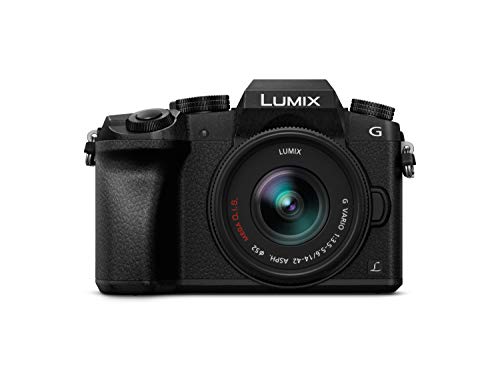 Panasonic Lumix DMC-G7KEC - Cámara EVIL de 16 MP, Pantalla 3", Grabación de Vídeo en 4K, Wi-Fi, RAW, Cuerpo Ergonómico, Kit con Objetivo Lumix Vario 14 - 42 mm/F3.5 - 5.6