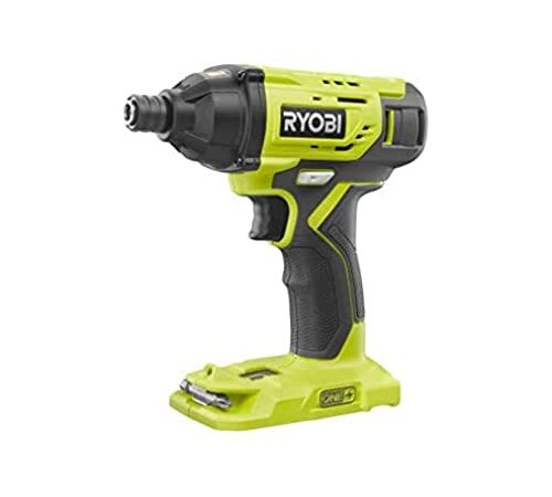 RYOBI - Atornillador de Impacto 18V ONE+ (Batería y Cargador no Incluidos) para Atornillar, Desatornillar, Empernar sin Resistencia con Par de Apriete 200 Nm - Receptor Hex 1/4" - R18ID2-0