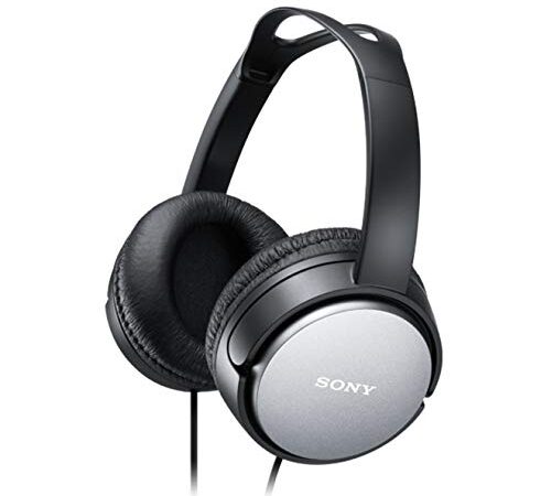 Sony - Auriculares de diadema cerrados, color negro