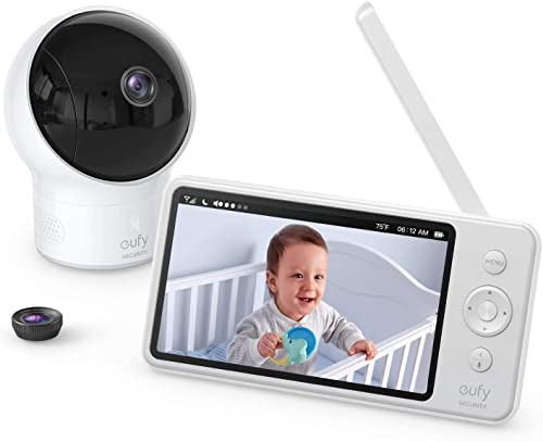 vigilabebés con cámara Pantalla LCD 4.3 '' Expandible 2 cámaras,Bebé  Monitor Videovigilancia Recargable,Visión Nocturna, Activación por voz  VOX,Audio Bidireccional,Sensor Temperatura, Canciones Cuna : : Bebé