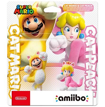 Nintendo amiibo Mario Felino y Peach Felina (pack 2 en 1)