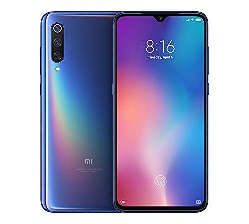 Xiaomi Mi 9 – Smartphone de AMOLED de 6,39" (4G, Octa Core Qualcomm SD 855 2.8 GHz, RAM de 6 GB, memoria de 64 GB, cámara triple de 12 + 48 + 16 MP, Android) color azul océano [Versión española]