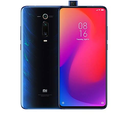 Xiaomi Mi 9T Pro – Smartphone con Pantalla AMOLED Full-Screen de 6,39" (Qualcomm SD 855, Selfie Pop-up, Triple Cámara de 13 + 48 + 8 MP, 4000 mAh, con NFC, 6+128 GB), Azul Glaciar [Versión española]