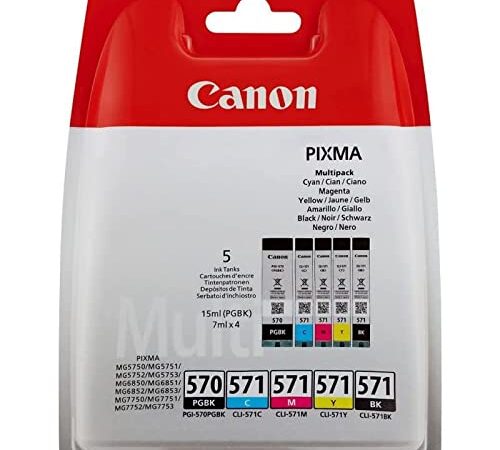 CANON PGI-570 / CLI-571 PGBK / C / M / Y / BK MULTI BL sin SEC