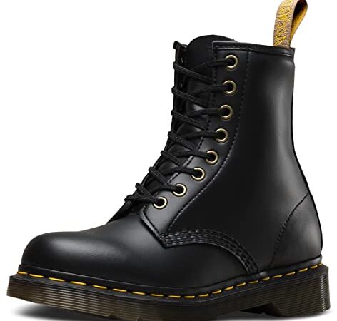 Dr. Martens 1460 Vegan, Botas unisex, Negro, 38 EU