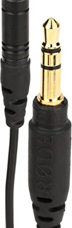 RØDE microphones Lavalier GO Micrófono portátil profesional, Negro