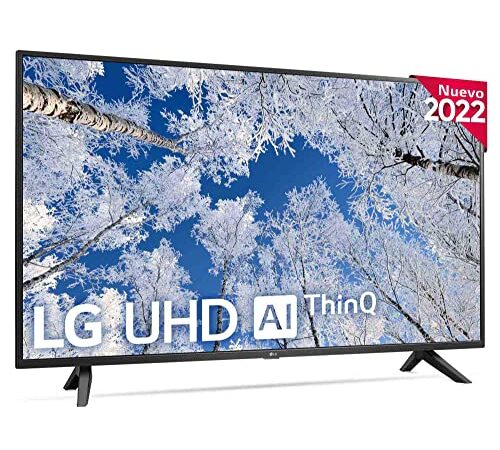 Televisor LG 50UQ70006LB - Smart TV webOS22 50 pulgadas (126 cm) 4K UHD, Procesador de Gran Potencia 4K a5 Gen 5, compatible con formatos HDR 10, HLG y HGiG