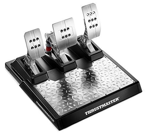 Thrustmaster T-LCM Pedals- Pedales con celula de carga para PS5 / PS4 / Xbox Series X|S / Xbox One / PC