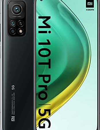 Xiaomi Mi 10T Pro (Pantalla 6.67" Fhd+ Dotdisplay, 8Gb+128Gb, Cámara de 108Mp, Snapdragon 865 5G, 5.000Mah Comcarga 33W) Negro