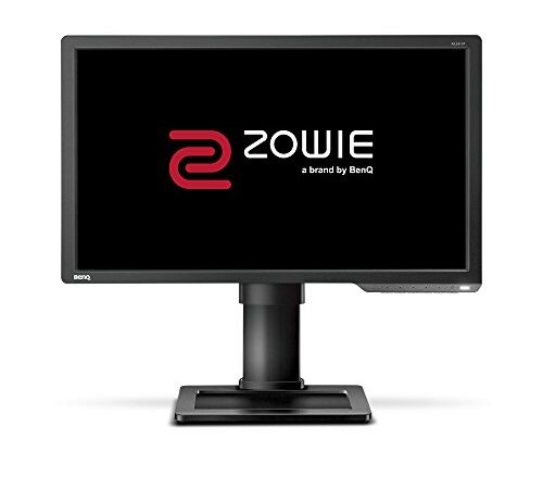 BenQ ZOWIE XL2411P - Monitor Gaming de 24" FullHD (1920x1080, 1ms, 144Hz, HDMI, Black eQualizer, Color Vibrance, Altura Ajustable, No soporta 120Hz en consola ) - Gris Oscuro