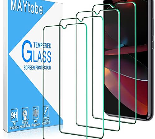 MAYtobe [4 Unidades] Protector de Pantalla para Xiaomi Redmi Note 7/ Note 7 Pro/Note 7s Vidrio Cristal Templado, Ultra HD Clear-Película Ttransparente, Sin Burbujas, Dureza 9H, Antiarañazos