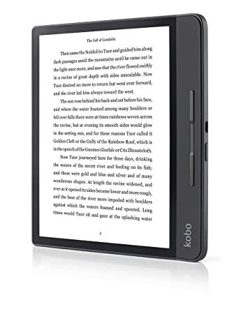 Rakuten Kobo Forma Lector de libros electrónicos Pantalla táctil 8 GB Wi-Fi Negro (Reacondicionado)