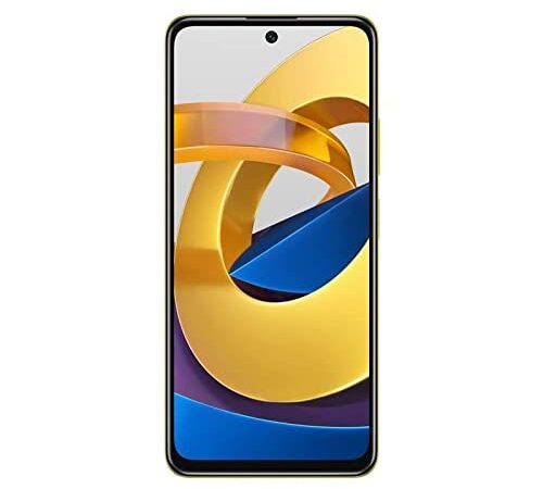 Teléfono Xiaomi Poco M4 Pro 4G, 256 GB de Memoria, 8 GB de RAM, Pantalla AMOLED de 6.43". Cámaras triples de Alta resolución de 64MP, Carga rápida Pro de 33W, Smartphone Libre, Amarillo