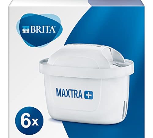 BRITA 1022214 Filtros de Agua, Blanco, 6 Unidad (Paquete de 1), 6