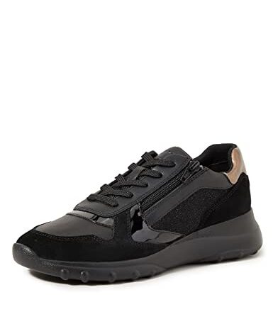 Geox D Alleniee B Sneakers Mujer Negro 39 EU