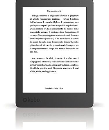 Kobo Aura N236-KU-BK-K-EP - E-Reader de 6'', 2da Edicion (USB 2.0, 4 GB, 1024 x 758 pixeles), color negro