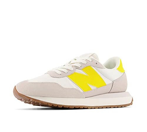 New Balance 237, Zapatillas de Running Mujer, Blanco (Sea Salt/Egg Yolk), 38 EU