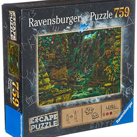 Ravensburger Puzzle, Puzzle Escape the Puzzle, El Templo, 759 Piezas, Puzzle Adultos, Edad Recomendada 12+, Rompecabeza Adultos de Calidad