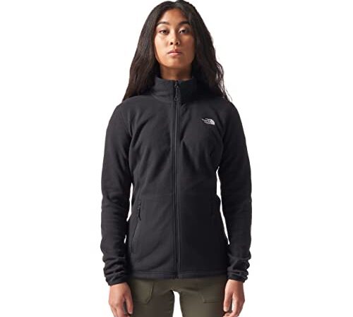 THE NORTH FACE - Chaqueta de Vellón Resolve para Mujer con Cremallera Completa, Negro, M