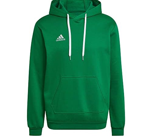 adidas ENT22 Hoody Sweatshirt, Men's, Team Green/White, M