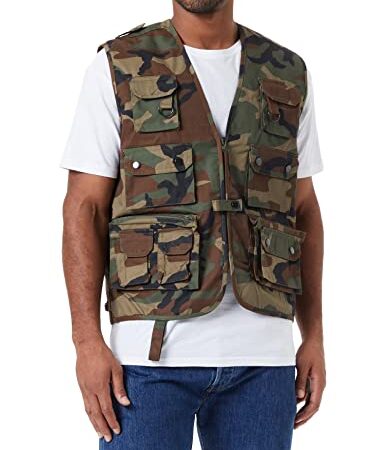 Mil-Tec Hunting and Fishing Vest Black Size:L