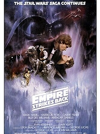 Poster Star Wars El Imperio Contraatraca