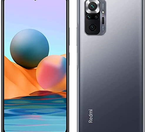 Xiaomi Redmi Note 10 Pro - Smartphone 8+256GB, 6,67” DotDisplay AMOLED 120Hz, Snapdragon 732G, 108MP Quad Camera, 5020mAh, Onyx Gray