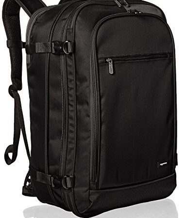 Amazon Basics - Mochila de equipaje de mano - Negro