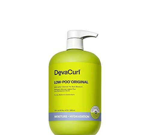 Devacurl Low-Poo Original - Limpiador de espuma ligera (946 ml)