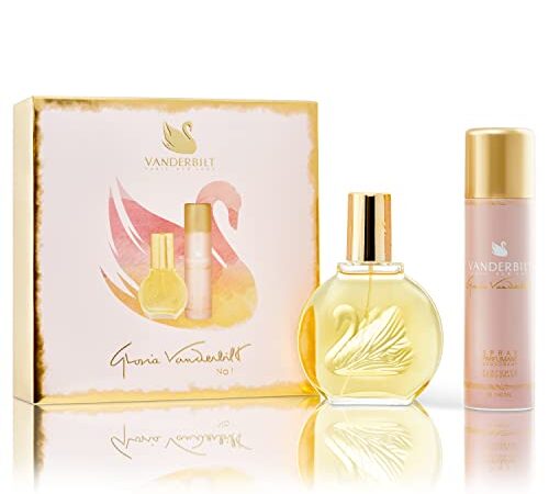 Gloria VanderBilt No.1 Set de Fragancias para Mujeres, Perfume 100ml + Spray corporal 150ml