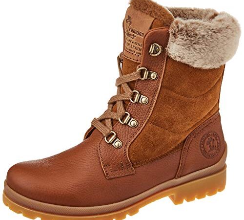 Panama Jack Tuscani, Botas Militar Mujer, Marrón (Cuero B1), 38 EU