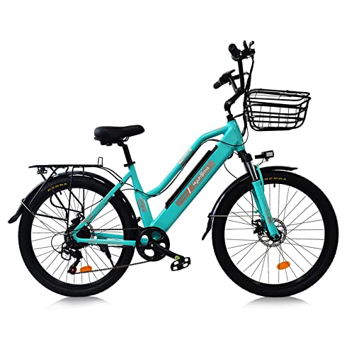 Bicicleta eléctrica con asistencia de pedales, bicicletas eléctricas para  adultos, batería de litio extraíble, bicicletas eléctricas, viajes diarios