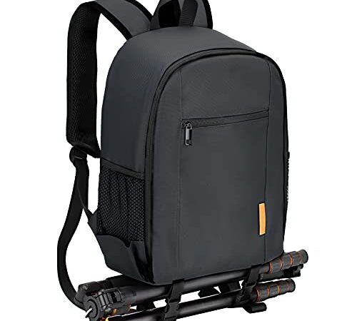 TARION 1427664-EUS, Camera Backpack para Hombre, Negro, S