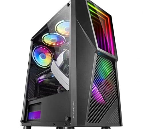 TrendingPC PC Gaming Ryzen 5 5500 6x4,2ghz • Gráfica Nvidia RTX 3050 8gb • 16Gb RAM DDR4 3200mhz RGB • 1TB m.2 • Windows 11 Pro • WiFi 300mbps • pc Gamer