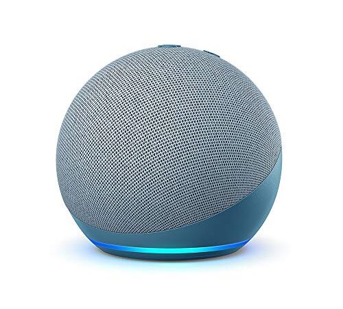 Echo Dot (4.ª generación) | Altavoz inteligente con Alexa | Azul grisáceo