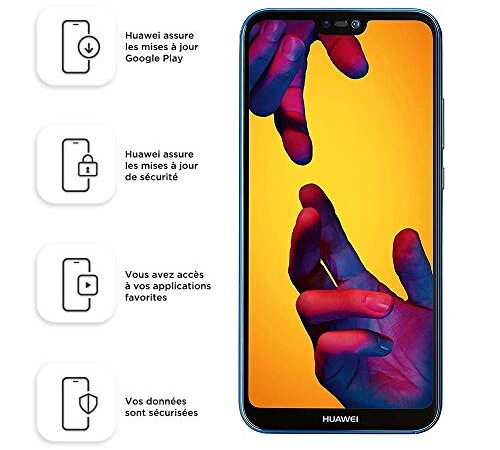 Huawei P20 Lite Dual SIM (4 GB RAM) - 64 GB - Azul (reacondicionado)