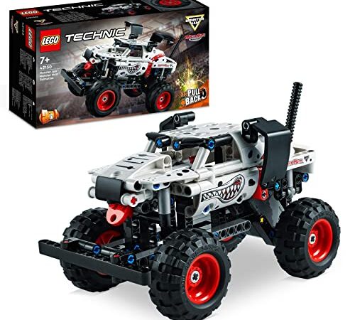 LEGO 42150 Technic Monster Jam Monster Mutt Dalmatian, Modelo 2en1, Camión y Monster Truck de Juguete para Niños y Niñas con Retro Fricción