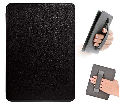 FSCOVER Funda para Kindle 6.0 Pulgadas Paperwhite 2018 con Función de Correa de Mano, Protectora Carcasa Cover con Auto Reposo/Activación Función para Amazon Kindle Paperwhite 2018