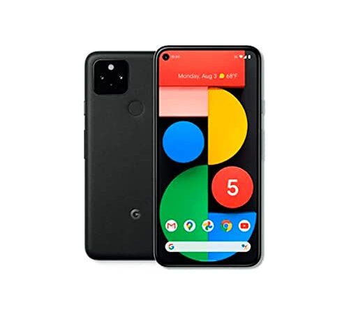 Google Pixel 5 15,2 cm (6") 8 GB 128 GB SIM única 5G USB Tipo C Negro 4000 mAh Pixel 5, 15,2 cm (6"), 1080 x 2340 Pixeles, 8 GB, 128 GB, 12,2 MP, Negro