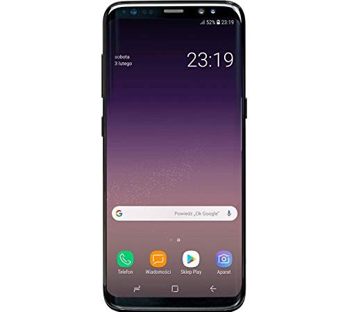 Samsung 356430 Galaxy S8 - Teléfono móvil (Pantalla de 14,73 cm (5,8"), 64 GB, Android 7.0 Nougat), Color Negro