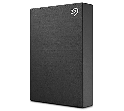 Seagate One Touch, Portable External Hard Drive, 5TB, PC Notebook & Mac USB 3.0, Silver, 1 yr MylioCreate, 4 mo Adobe Creative Cloud Photography and Two-yr Rescue Services (STKC5000400)