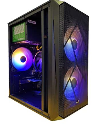 TrendingPC PC Gaming AMD Ryzen 5 5600g Pro 6X 4,40Ghz • Tarjeta gráfica AMD Radeon Vega 7 Graphics • Windows 11 Pro • 16Gb RAM DDR4 RGB • 512Gb m.2 SSD • WiFi 300 mbps • USB 3.0 • pc Gamer