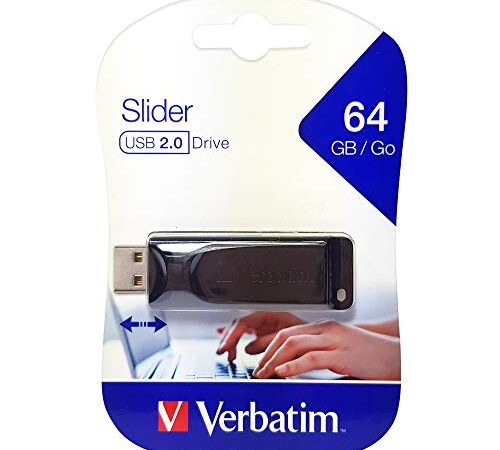 Verbatim Store N Go USB Drive 64Gb Deslizante