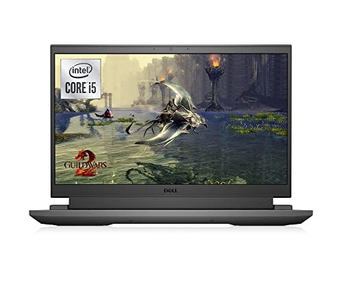Dell Gaming G15 5510 - Ordenador Portátil Gaming de 15,6'' FullHD 120Hz (Intel Core i5-10500H, 8 GB RAM, 512 GB SSD, NVIDIA GeForce GTX 1650, Windows 10) Plata - Teclado QWERTY Español