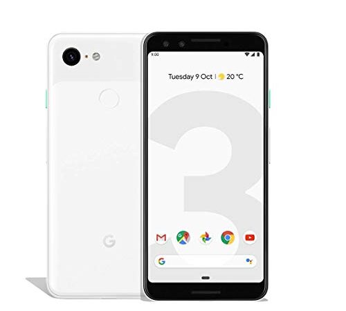 Google 99928198 Pixel 3 13 - Smartphone (86 cm (5,46 Pulgadas), 2.5 GHz, 64 GB, 12.2 MP), Color Blanco Claro