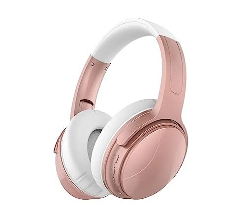 GRA Beats ClearTunes Auriculares inalámbricos con cancelación activa de ruido, manos libres, cómodos auriculares inalámbricos de viaje (oro rosa)