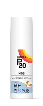 P20 ® | Crema Solar Niños | Protector solar para niños spf 50 muy alta y resistente al agua para una protección fiable frente a los rayos UVA y UVB | Formato Crema | 100 Ml